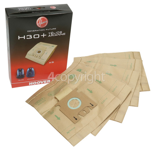 Hoover H30+ Dust Bag (Pack Of 5)