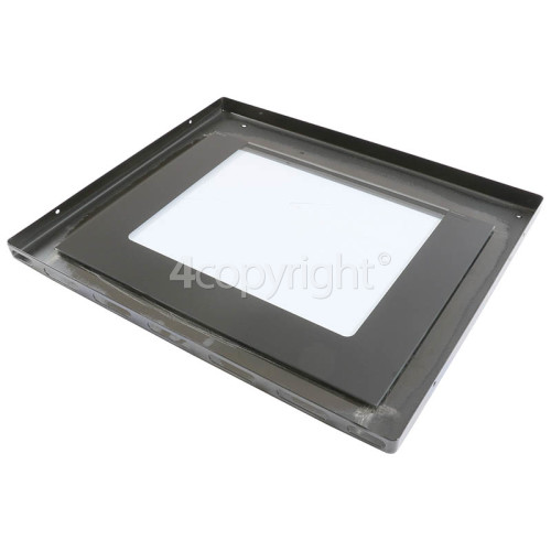 Rangemaster 91780 PROFESSIONAL PLUS 110 IND. BLACK Black Right Hand Oven Outer Door Glass