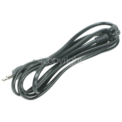 Hisense 2M Tv Mains 2 Pin Euro Cable