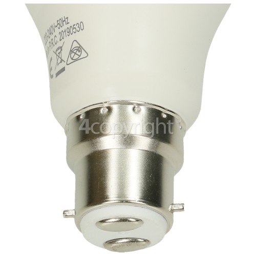 TCP 9.1W BC/B22 LED Non-Dimmable GLS Lamp (Warm White) 60W Equivalent