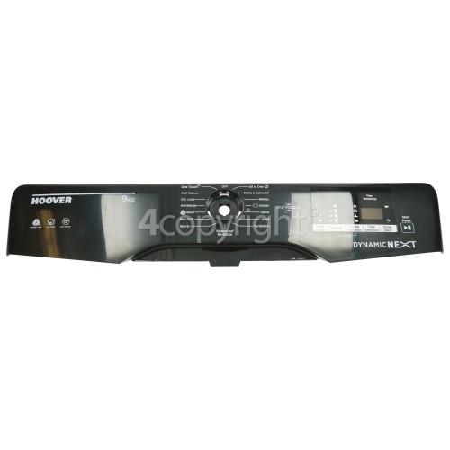 Hoover Black Control Panel Fascia Assembly