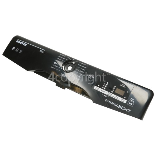 Candy Black Control Panel Fascia Assembly