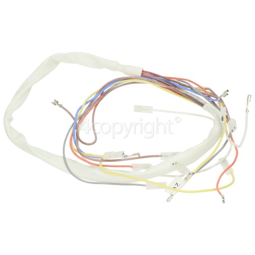 Rangemaster 8486 90 Ceramic Cranberry/Brass Wiring Harness