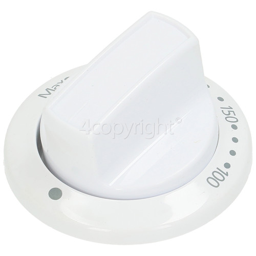 Beko BDVC663W Oven Thermostat Control Knob bekospares.co.uk