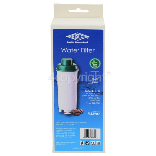 DeLonghi Water Filter : Compatible With Delonghi DLSC002 / SER3017 PLUS CCF-006 For ESAM, ECAM & ETAM SERIES.