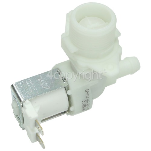 Beko DE2542FW Single Water Inlet Solenoid Valve 90Deg. bekospares.co.uk