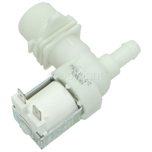 Beko DE2542FW Single Water Inlet Solenoid Valve 90Deg. bekospares.co.uk