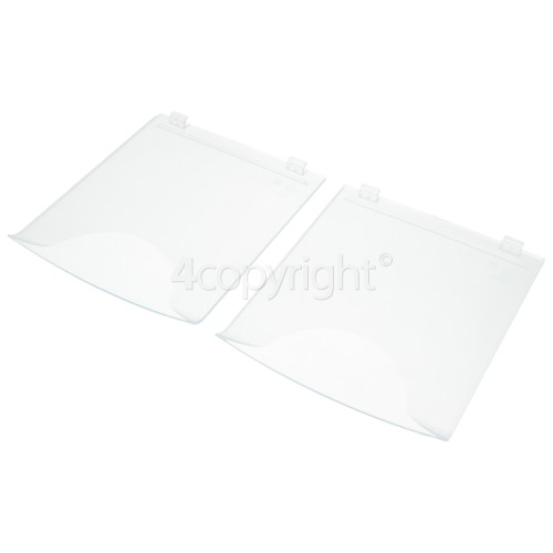 Dometic Fridge Plastic Crisper Shelf : 206x234mm