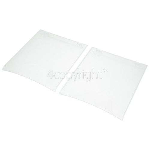 Dometic Fridge Plastic Crisper Shelf : 206x234mm