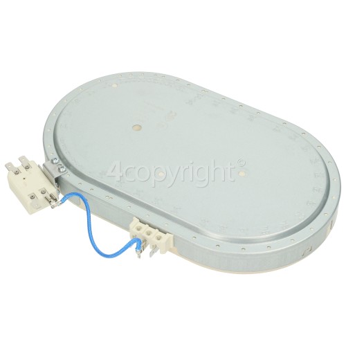 Hotpoint EW84G Rad Heater Oval D Zone 145 - Int. Pins