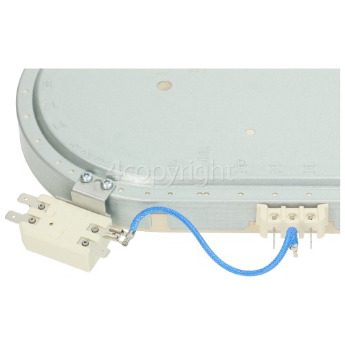 Hotpoint CH60EKW Rad Heater Oval D Zone 145 - Int. Pins