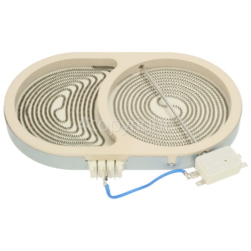 Hotpoint CH60EKW Rad Heater Oval D Zone 145 - Int. Pins