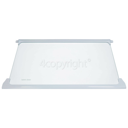 Beko Fridge Upper Glass Shelf 495x293mm bekospares.co.uk