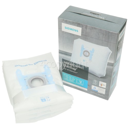 Bosch Neff Siemens PowerProtect G All Synthetic Vacuum Dust Bags (Pack Of 4)