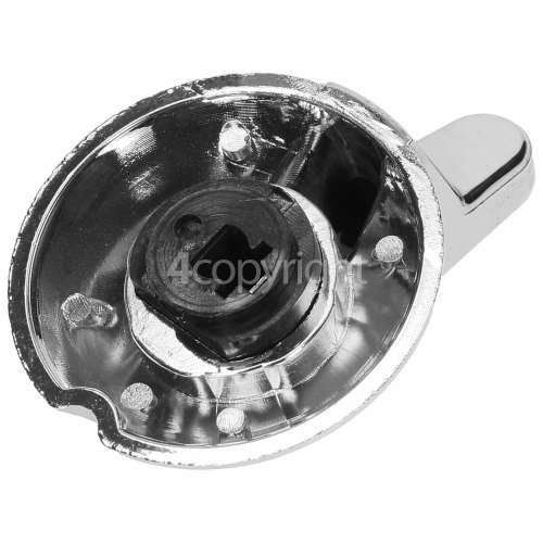 Candy Oven Control Knob - Silver