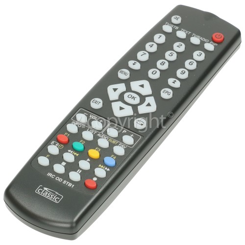 Alba Compatible Set Top Box Remote Control