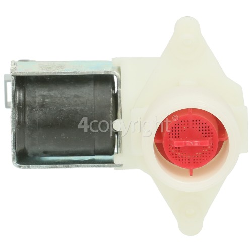 Amana Hot Water Single Inlet Solenoid Valve : 180Deg. With Protected (push) Connector