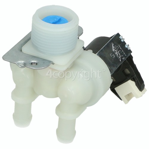 Siemens Cold Water Double Solenoid Inlet Valve : 180Deg. With Protected (push) Connectors & 12 Bore Outlets