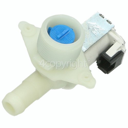 Ignis Cold Water Single Inlet Solenoid Valve 90Deg. With Protected (push) Connector & Large Bore Outlet