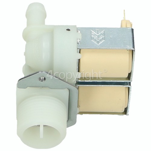 Samsung P1253S Cold Water Double Inlet Solenoid Valve : 180Deg. With 12 Bore Outlets