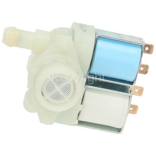 Baumatic Cold Water Triple Solenoid Inlet Valve : 2X 180Deg. 1X90Deg & 12 Bore Outlets