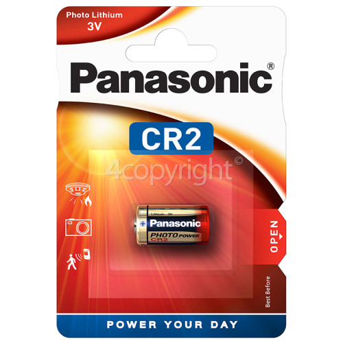 Panasonic CR2 Photo Lithium Camera Battery