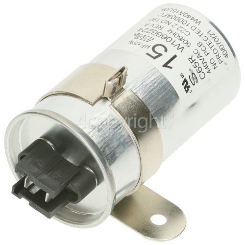 Whirlpool 3LWTW4800YQ Capacitor : 15uf