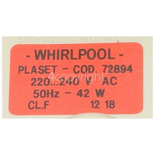 Whirlpool G2PDWI/WH Drain Pump