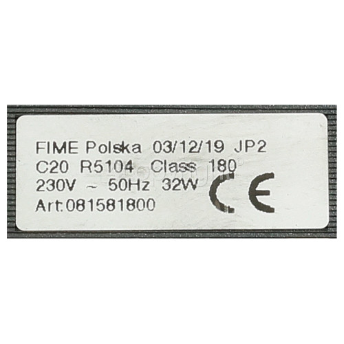 Oven Fan Motor : FIME FIME C20 R5104 32W