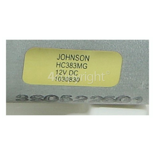 BISSELL Pump Assembly : Johnson HC383MG 12V DC 1030830