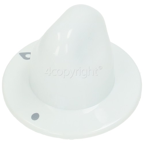 Indesit HG K.1 (BK) Hob Control Knob - White