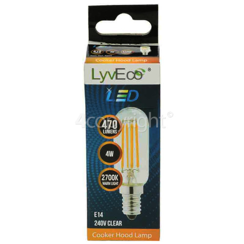 LyvEco 4W Cooker Hood Lamp Ses/E14 220-240V