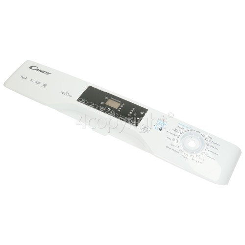 Hoover Control Panel Fascia Assembly - White