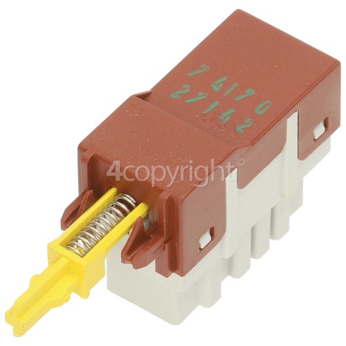 DeDietrich LZ9616U1 Push Button Switch:On/Off Double : 6tag +2tag Inline