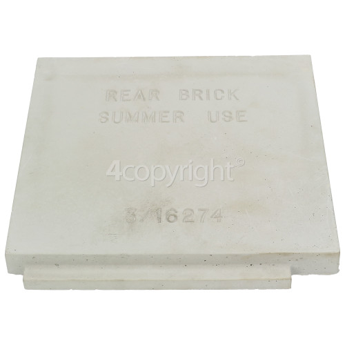 AGA Insulation Rear Brick