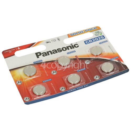 Panasonic CR2025 Coin Batteries