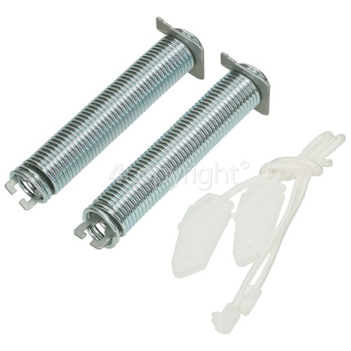 Door Rope & Spring Repair Set : Spring Length 125mm / Rope Length 250mm