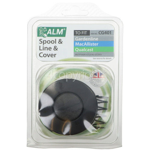 Aldi CG401 Spool & Line With Spool Cover