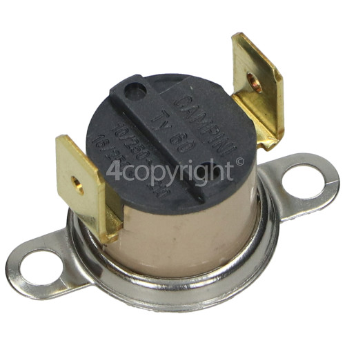 Baumatic BO612.5BL BOF600SET O Safety Thermostat Preset T65¢C