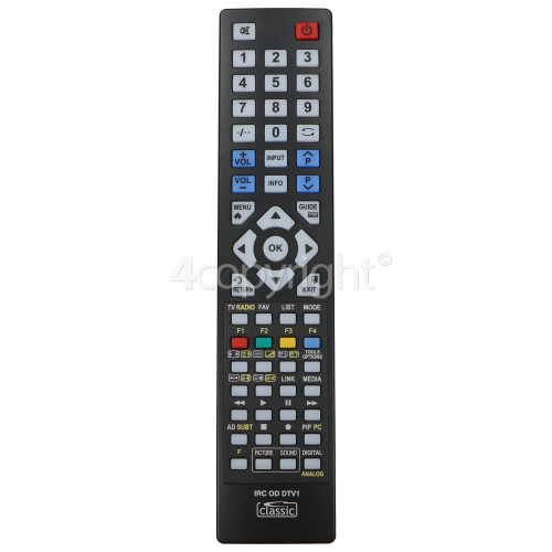 Salora IRC87066 Remote Control