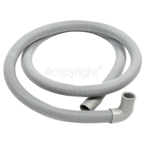 KDW8ST2A 1.5Mtr. Drain Hose Straight 20mm To Right Angle End 20mm Internal Dia.s