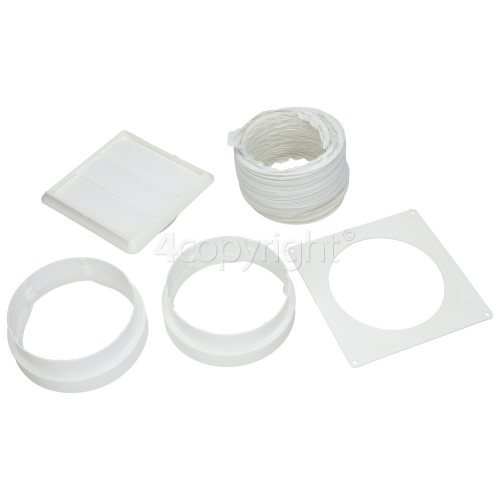 Cooker Hood Vent Kit : Inc. Hose, Fittings & Wall Outlet