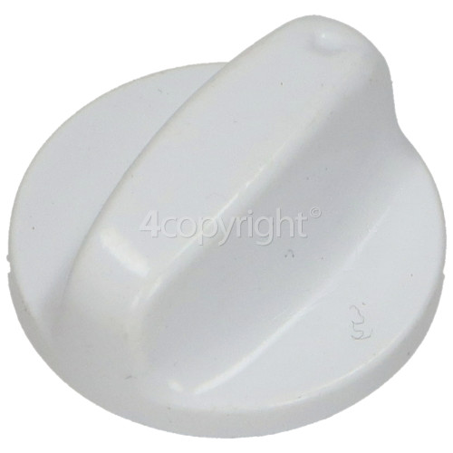 Indesit SAN 400 Thermostat Knob D=6mm Polar Wh