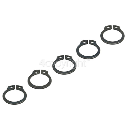 Hoover AB HDC 60ESY Circlip - Pack Of 5 : Inside Dia. 12mm