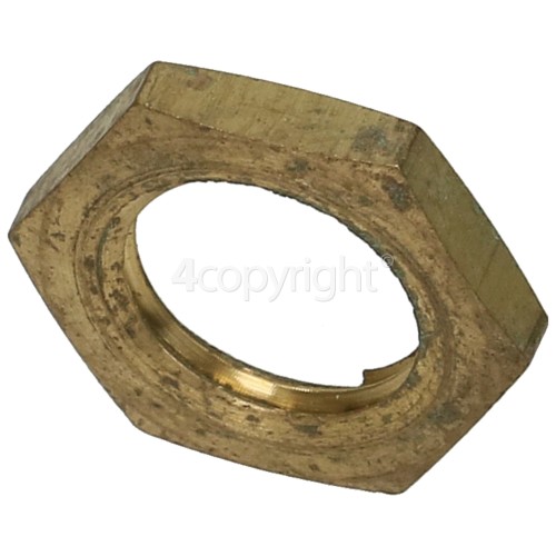Rangemaster 5694 110 LPG Black 1/4IN Bsp Locknut Brass