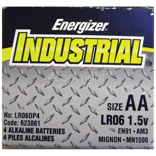 Creda 41212F Batteries Alkaline Aa : Energiser - Pack 4