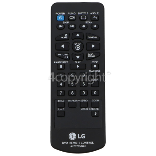 LG AKB72956401 Remote Control