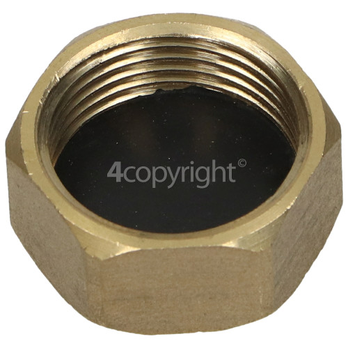 End Of Line Tap Compression Blanking Cover Cap Nut : 3/4 INCH