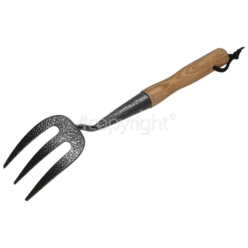 Rolson Carbon Steel Hand Fork With Ash Handle