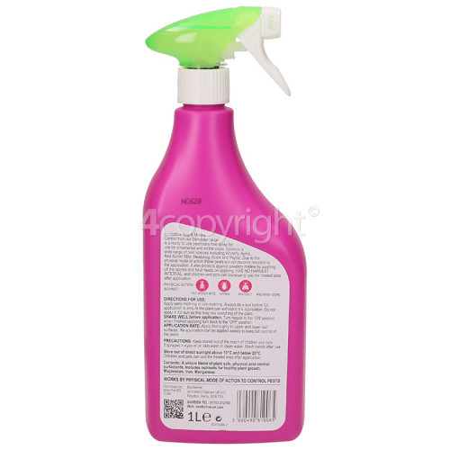 Ecofective Bug & Mildew Control Spray - 1L (pest Control)